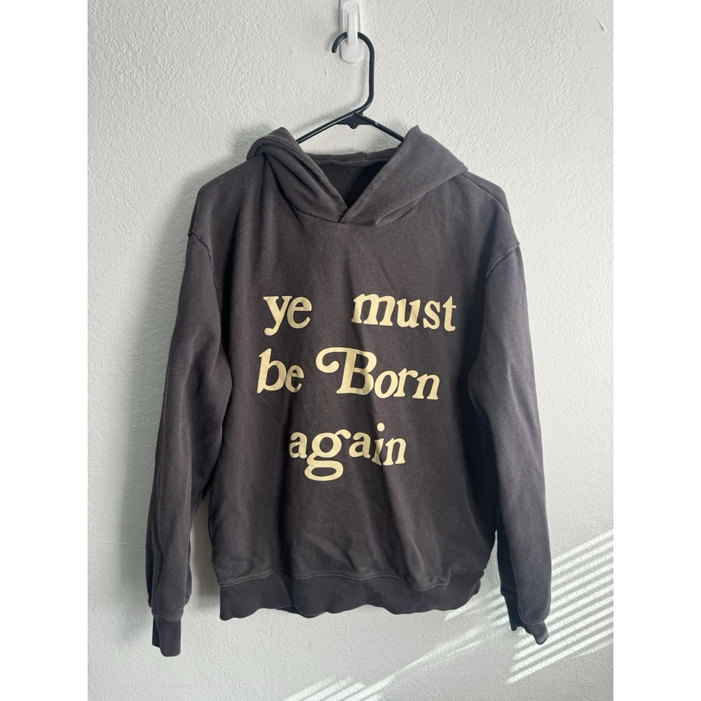 Ye Must Be Born Again Hoodie Black CPFM YEEZY Size Medium